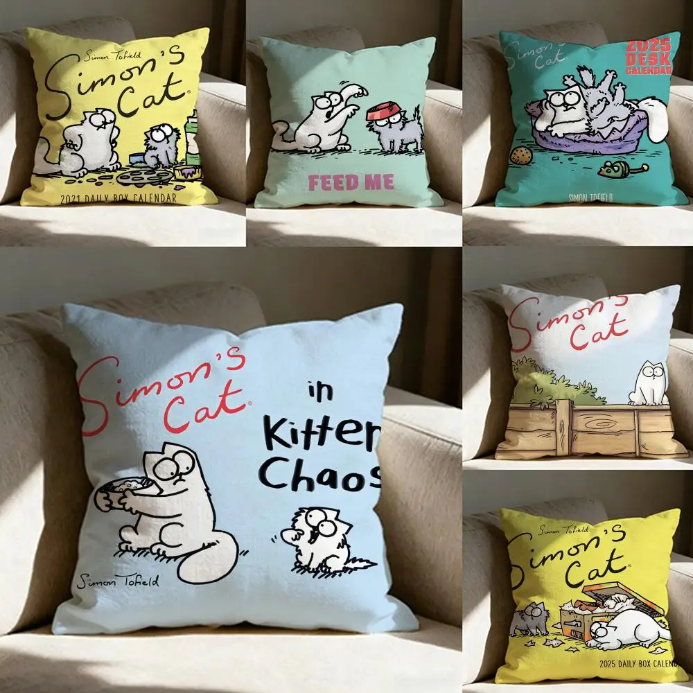 HOT-Cartoon S-Simons-Cat Pillow Case pillowcase, double-sided printed, sofa cushion, bedroom headboard pillow
HOT-Cartoon S-Simons-Cat Pillow Case pillowcase, double-sided printed, sofa cushion, bedroom headboard pillow