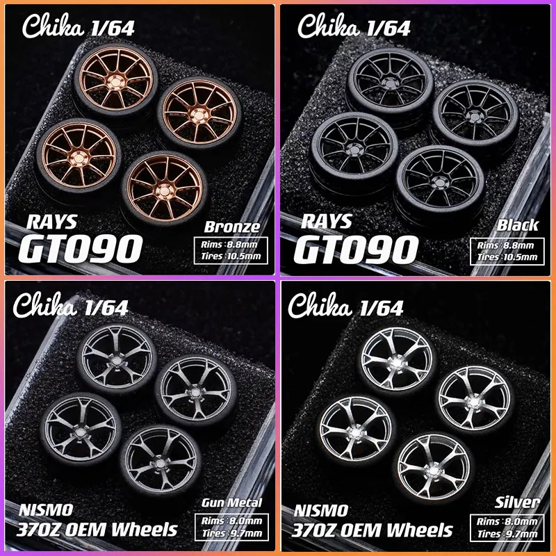 NEW1/64 Rays GT090/370Z Nismo 8.9/9.7/10.5mm Static Modified Wheel Hub Metal Suitable for 1:64 Model Cars in Stock FAST SHIPPING
NEW1/64 Rays GT090/370Z Nismo 8.9/9.7/10.5mm Static Modified Wheel Hub Metal Suitable for 1:64 Model Cars in Stock FAST SHIPPING