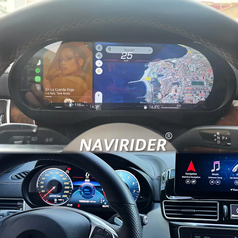 12,3-дюймовый для Mercedes Benz ML w166 2012-2019 ЖК-экран, спидометр, приборная панель, обновление умной приборной панели
12,3-дюймовый для Mercedes Benz ML w166 2012-2019 ЖК-экран, спидометр, приборная панель, обновление умной приборной панели