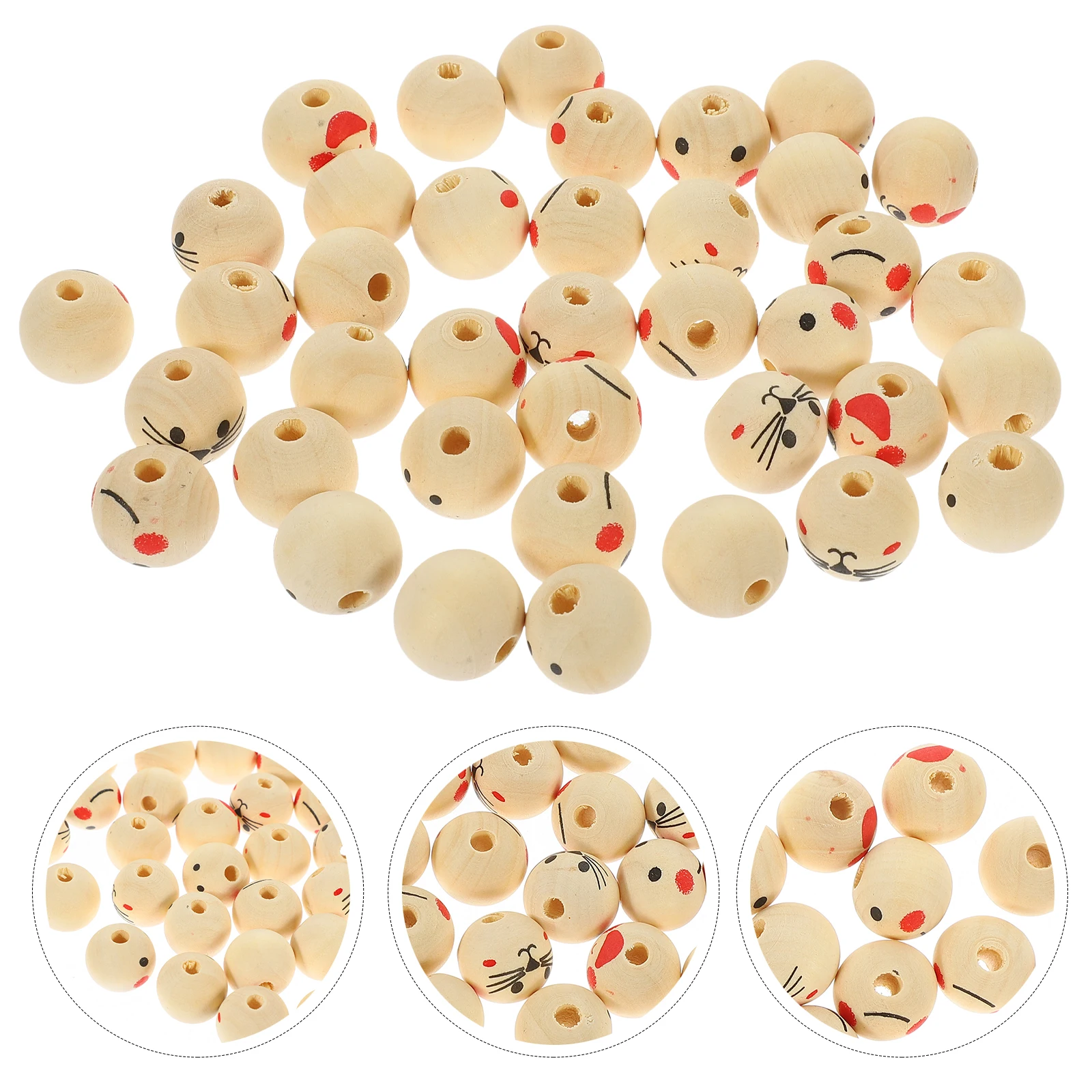 100pcs 20mm Round Wood Bead Accessories Smile Face Wooden Beads Bulk Diy Craft Heart Shaped Hole Jewelry Making Bracelets
100pcs 20mm Round Wood Bead Accessories Smile Face Wooden Beads Bulk Diy Craft Heart Shaped Hole Jewelry Making Bracelets
