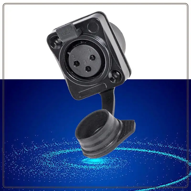 Reliable-3 Pole Holder 3 Pole Waterproof Male And Female Microphone Audio Plug Xlr Balanced Threaded XLR Head Holder, Easy To Us
Reliable-3 Pole Holder 3 Pole Waterproof Male And Female Microphone Audio Plug Xlr Balanced Threaded XLR Head Holder, Easy To Us