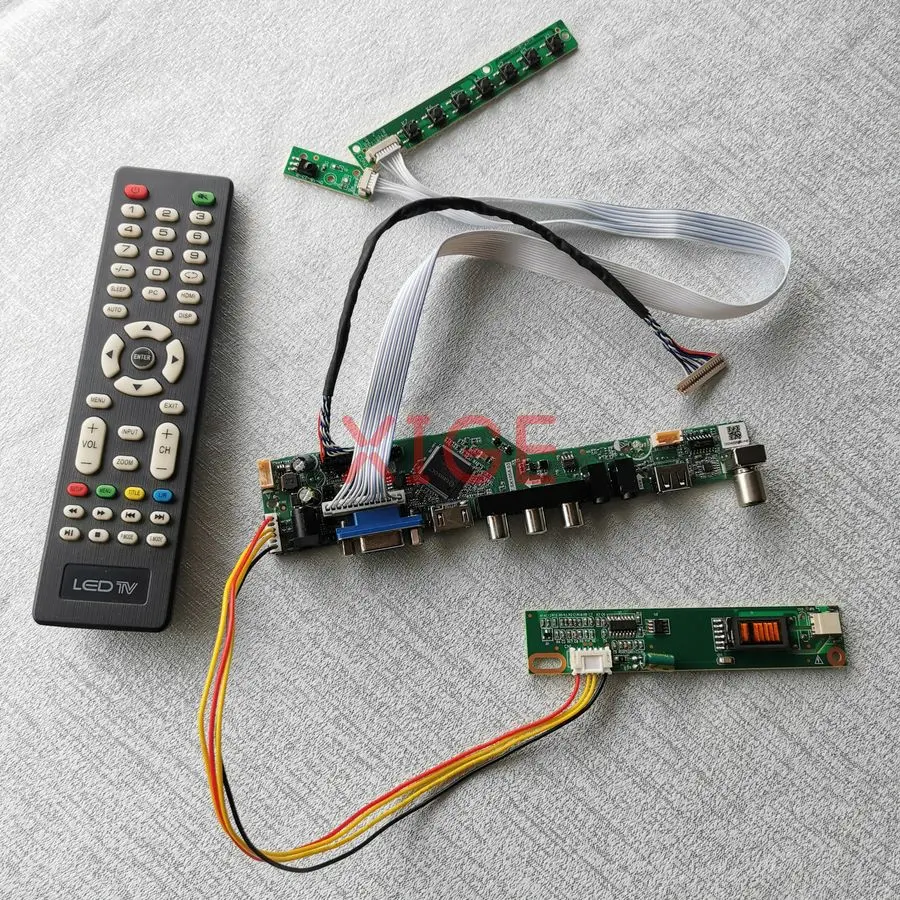 Для LP133X3 LP133X4 LP133X5 TX34D62VC1CAC комплект платы привода матричного контроллера 1-CCFL 1024x768 LVDS 20-контактный HDMI + VGA + AV + USB 1024*768
Для LP133X3 LP133X4 LP133X5 TX34D62VC1CAC комплект платы привода матричного контроллера 1-CCFL 1024x768 LVDS 20-контактный HDMI + VGA + AV + USB 1024*768