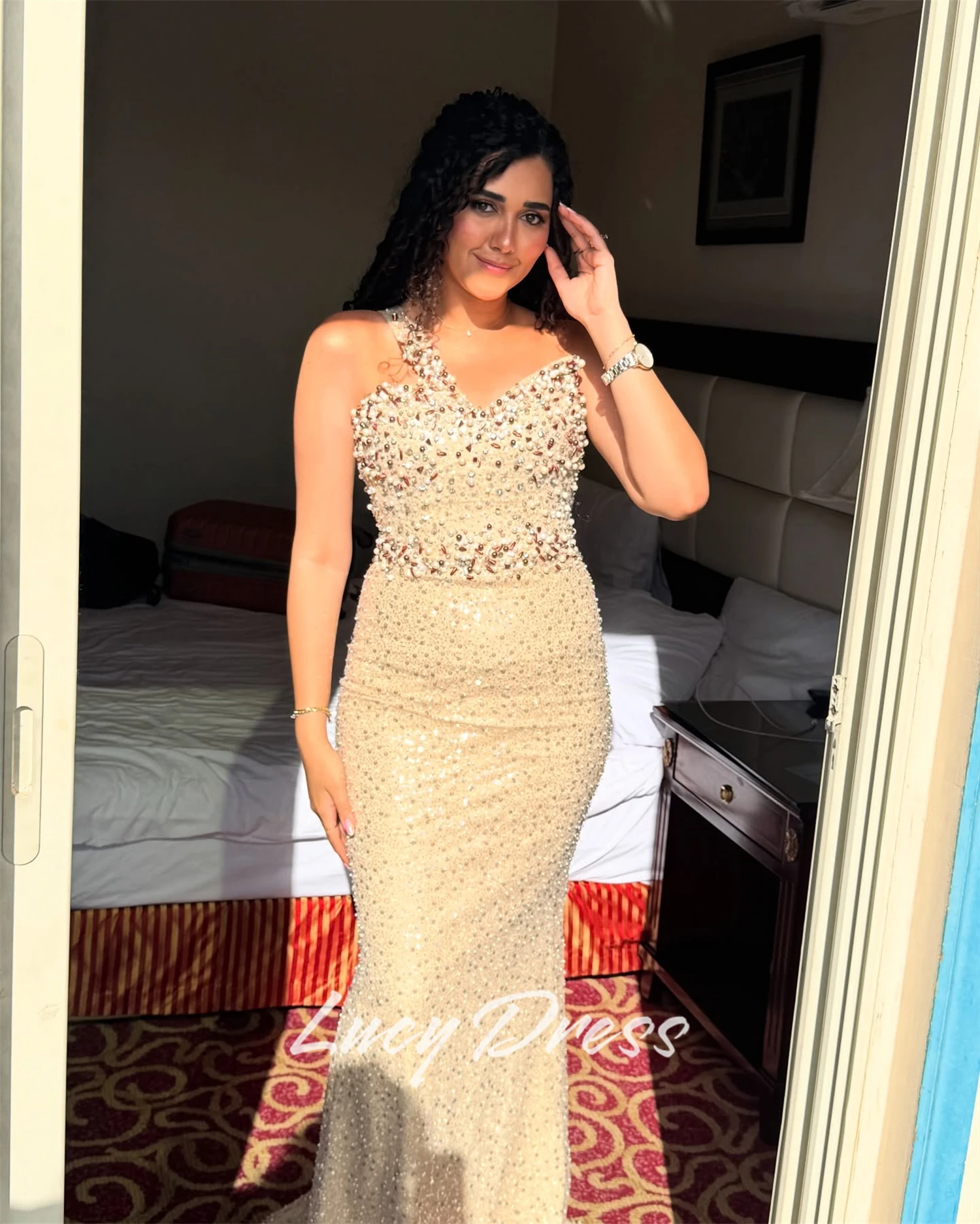 Lucy Customized Sharon Happy Evening Dresses for Special Occasions Mermaid Prom Gown Women Prom Dresses Wedding Party Dress
Lucy Customized Sharon Happy Evening Dresses for Special Occasions Mermaid Prom Gown Women Prom Dresses Wedding Party Dress