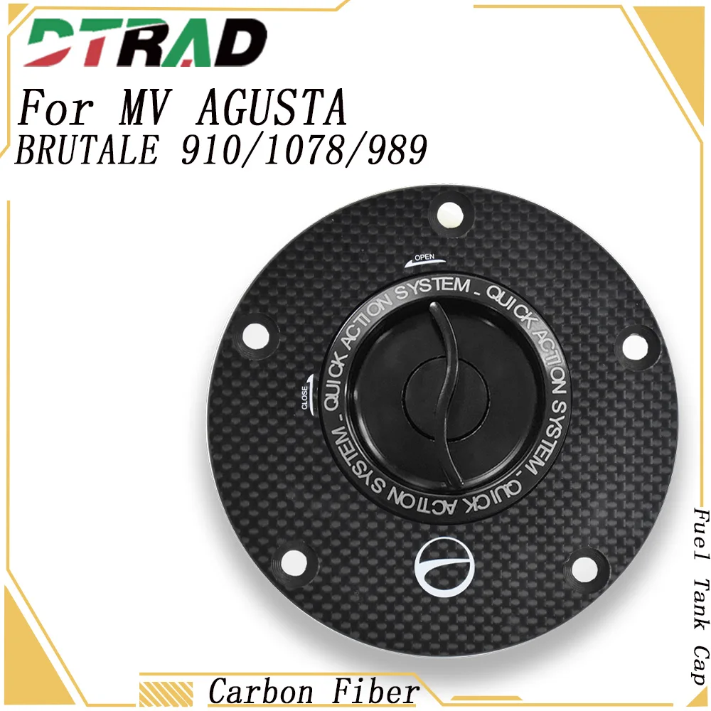 DTRAD Carbon Fiber New Keyless Fuel Tank Cap For MV AGUSTA BRUTALE 750 / 910 / 1078 / 989 Motorcycle Fast Gas Petrol Tank Cover
DTRAD Carbon Fiber New Keyless Fuel Tank Cap For MV AGUSTA BRUTALE 750 / 910 / 1078 / 989 Motorcycle Fast Gas Petrol Tank Cover
