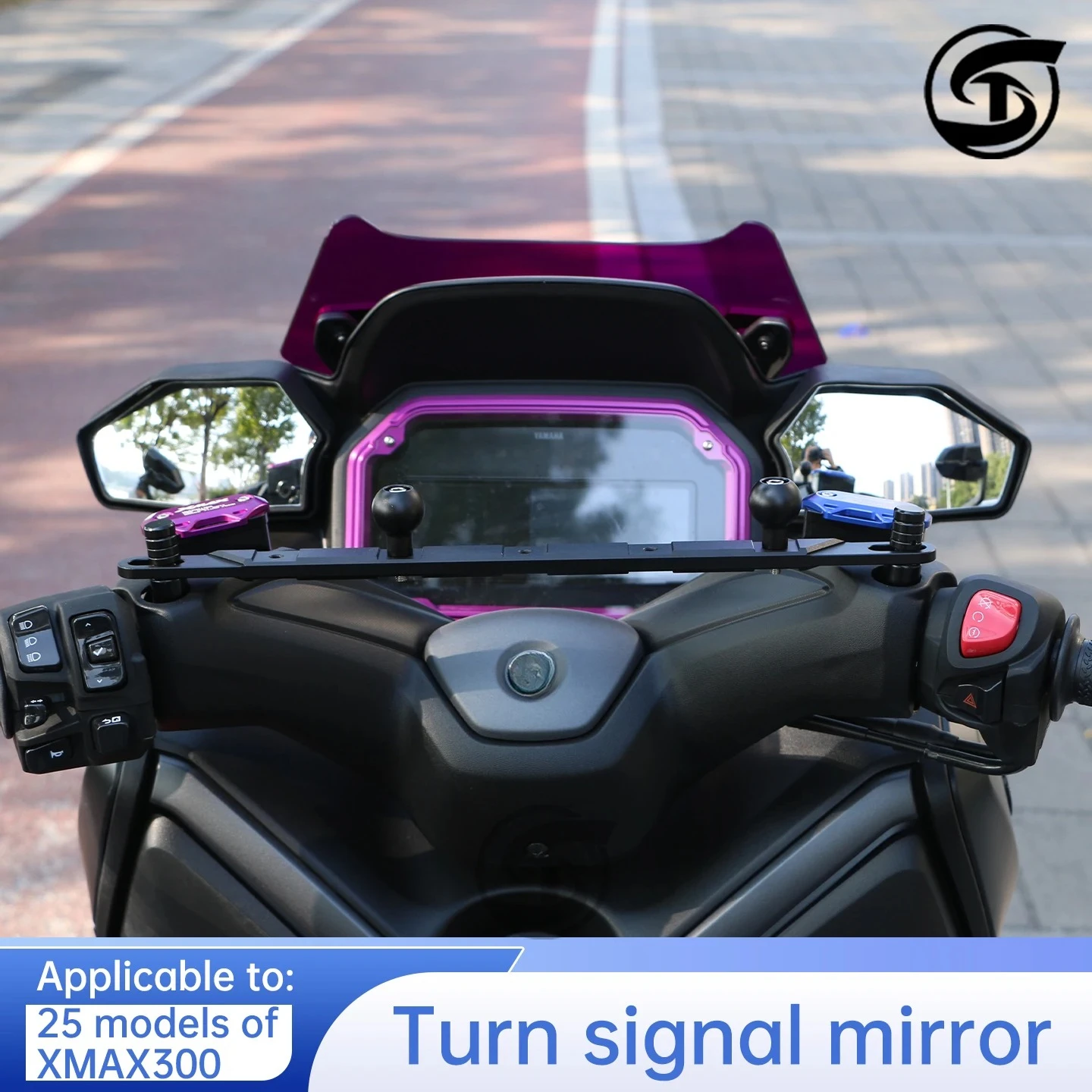 Motorcycle Accessories for Yamaha XMAX300 XMAX 300 X-MAX 300 2025 Modified Adjustable Rearview Mirror Side Turn Signal Mirrors
Motorcycle Accessories for Yamaha XMAX300 XMAX 300 X-MAX 300 2025 Modified Adjustable Rearview Mirror Side Turn Signal Mirrors