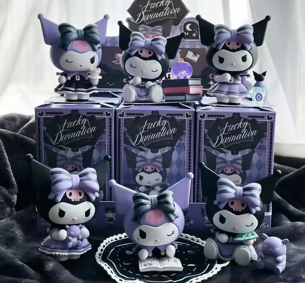 Sanrio Black Rice Lucky Divination Series Blind Box Set of 6 Pieces PVC Girl Mystery Box Toy Desktop and Car Decoration Gifts
Sanrio Black Rice Lucky Divination Series Blind Box Set of 6 Pieces PVC Girl Mystery Box Toy Desktop and Car Decoration Gifts