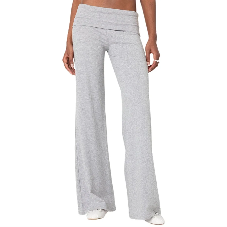 Womens Casual Baggy Yoga Pants Solid Color/Striped Foldover Waist Loose Wide Leg Pants for Gym Workout Fitness Bottoms Yoga
Womens Casual Baggy Yoga Pants Solid Color/Striped Foldover Waist Loose Wide Leg Pants for Gym Workout Fitness Bottoms Yoga