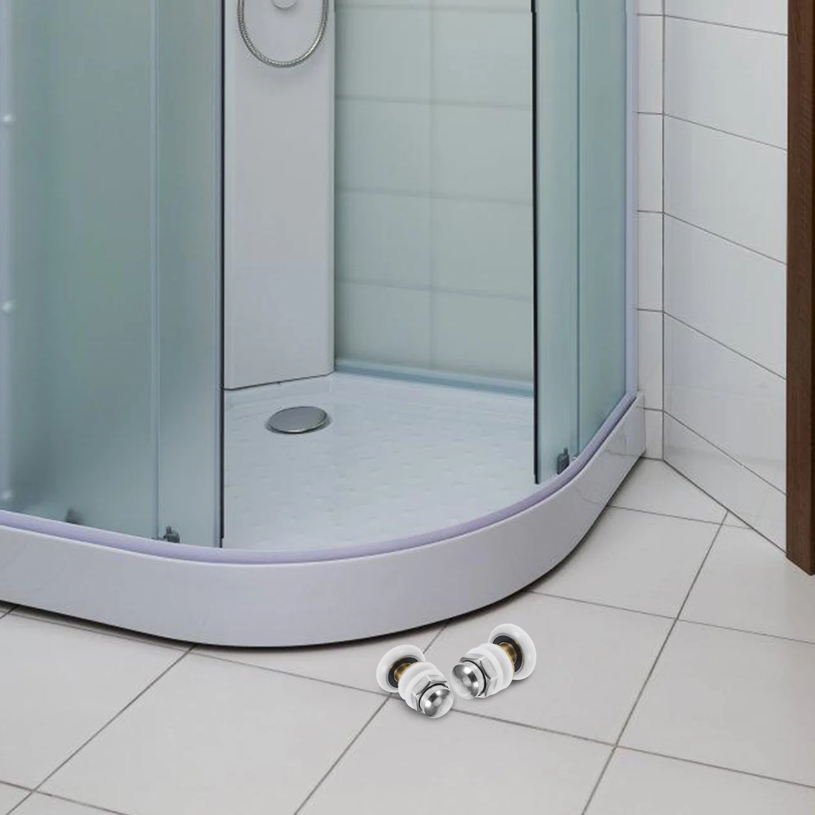 Heavyduty Shower Door Rollers Universal Fit Bathroom Rv Enclosures Smooth Silent Operation Easy Install Replacement Parts 
Heavyduty Shower Door Rollers Universal Fit Bathroom Rv Enclosures Smooth Silent Operation Easy Install Replacement Parts