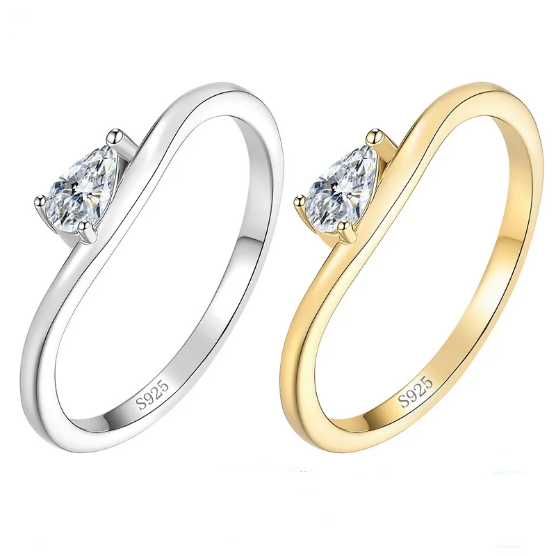 Apaison 925 Sterling Silver Rings for Women - Wedding Engagement Anniversary 3x5mm Moissanite Ring Jewelry Gift
Apaison 925 Sterling Silver Rings for Women - Wedding Engagement Anniversary 3x5mm Moissanite Ring Jewelry Gift