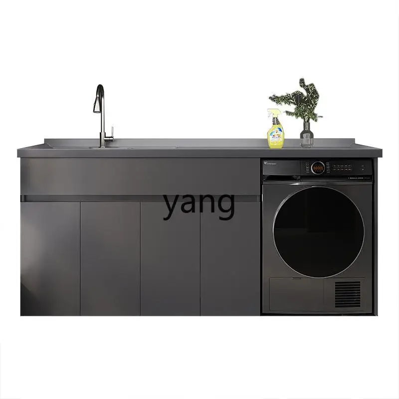TGF Large Apartment Honeycomb Aluminum Balcony Washing Machine Integrated Cabinet Custom Gray Quartz Stone
TGF Large Apartment Honeycomb Aluminum Balcony Washing Machine Integrated Cabinet Custom Gray Quartz Stone