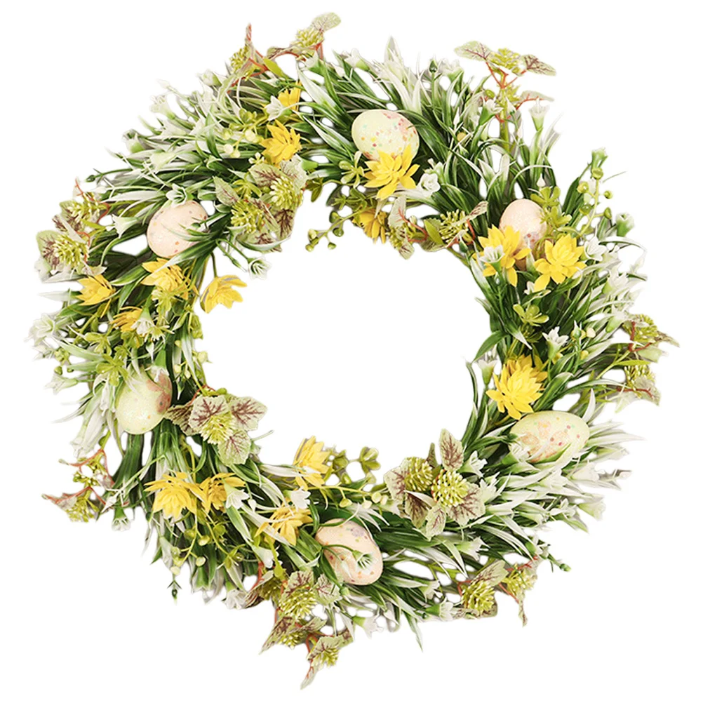 Easter Wreath for Front Door Decorative Egg Garland Spring Hanging Ornament Weather Resistant Easter Party Wall Decoration
Easter Wreath for Front Door Decorative Egg Garland Spring Hanging Ornament Weather Resistant Easter Party Wall Decoration