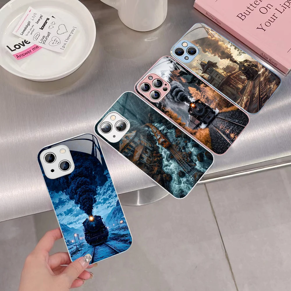 Train Railway Phone Case Tempered Glass For Iphone 14 13 12 11 Pro Mini XS MAX 14Plus X XS XR Fundas
Train Railway Phone Case Tempered Glass For Iphone 14 13 12 11 Pro Mini XS MAX 14Plus X XS XR Fundas