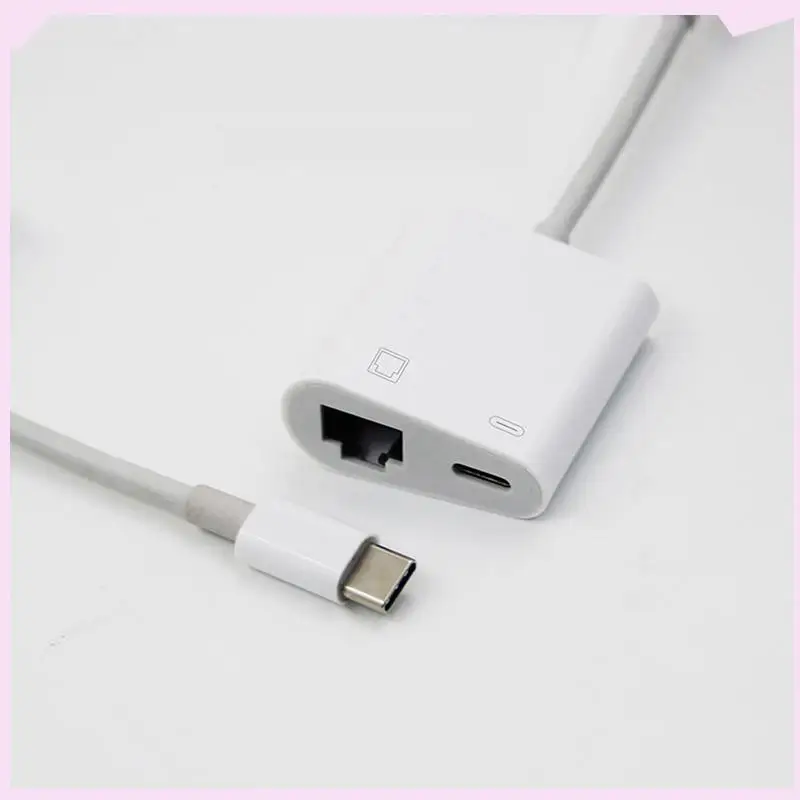 B24B 10X Type C OTG Ethernet Adapter USB C To RJ45 Ethernet LAN Wired Network Converter 100Mbs For Type C Mobile Phone Tablet
B24B 10X Type C OTG Ethernet Adapter USB C To RJ45 Ethernet LAN Wired Network Converter 100Mbs For Type C Mobile Phone Tablet