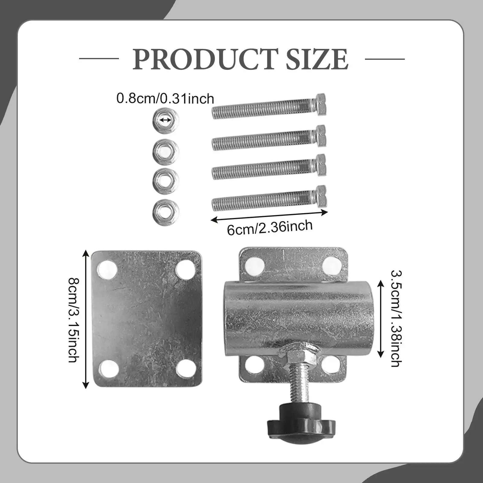 Space Saving Patio Umbrella Stand Fixed Galvanized Umbrella Mount for Balcony Garden Deck Support
Space Saving Patio Umbrella Stand Fixed Galvanized Umbrella Mount for Balcony Garden Deck Support