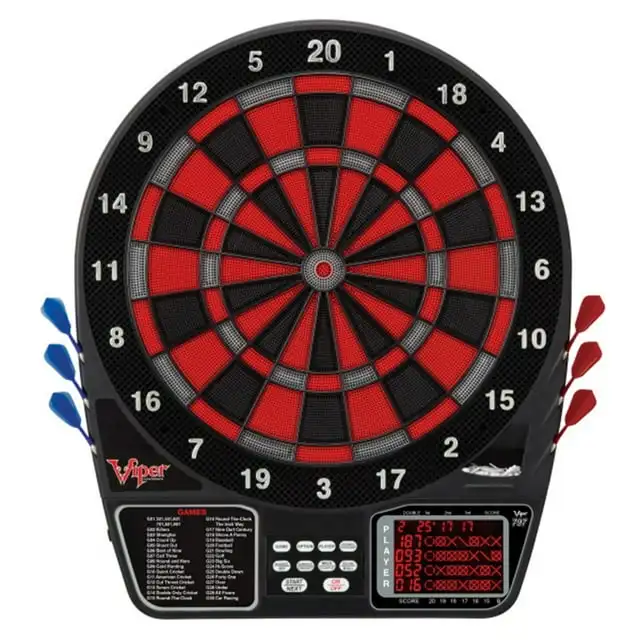 Viper 797 Electrónica De Punta Suave Dardos Conjunto De Gabinete Con Dardos Para
Viper 797 Electrónica De Punta Suave Dardos Conjunto De Gabinete Con Dardos Para