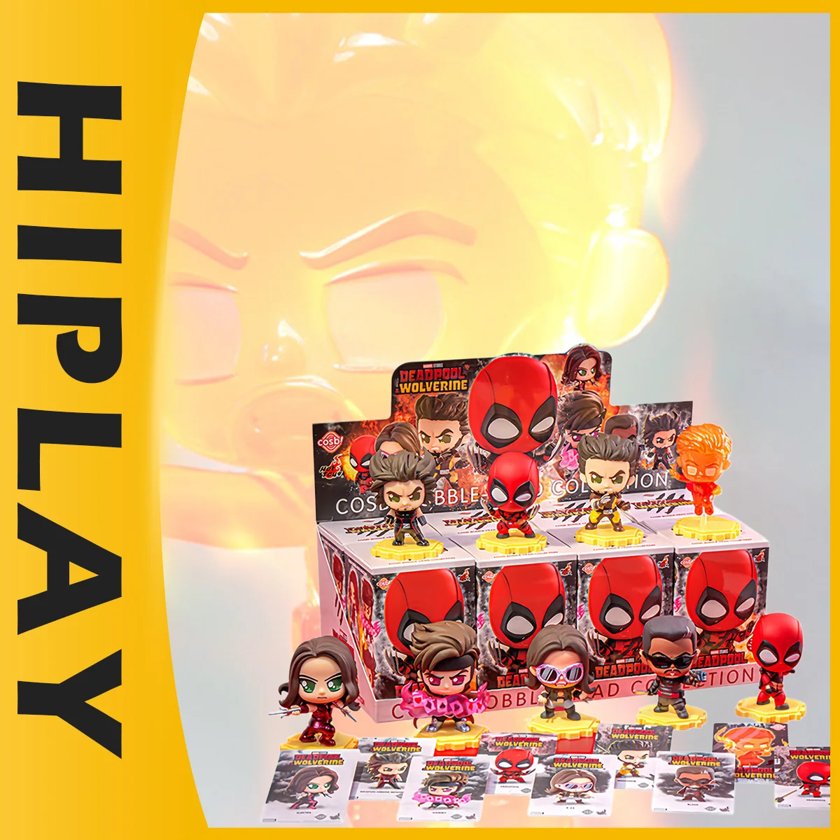 HIPLAY Hot Toys Deadpool & Wolverine Cosbi Bobble-Head Collection (Series 2) CBX248 Blind Box (8 Randomly Set/1 Randomly pc)
HIPLAY Hot Toys Deadpool & Wolverine Cosbi Bobble-Head Collection (Series 2) CBX248 Blind Box (8 Randomly Set/1 Randomly pc)