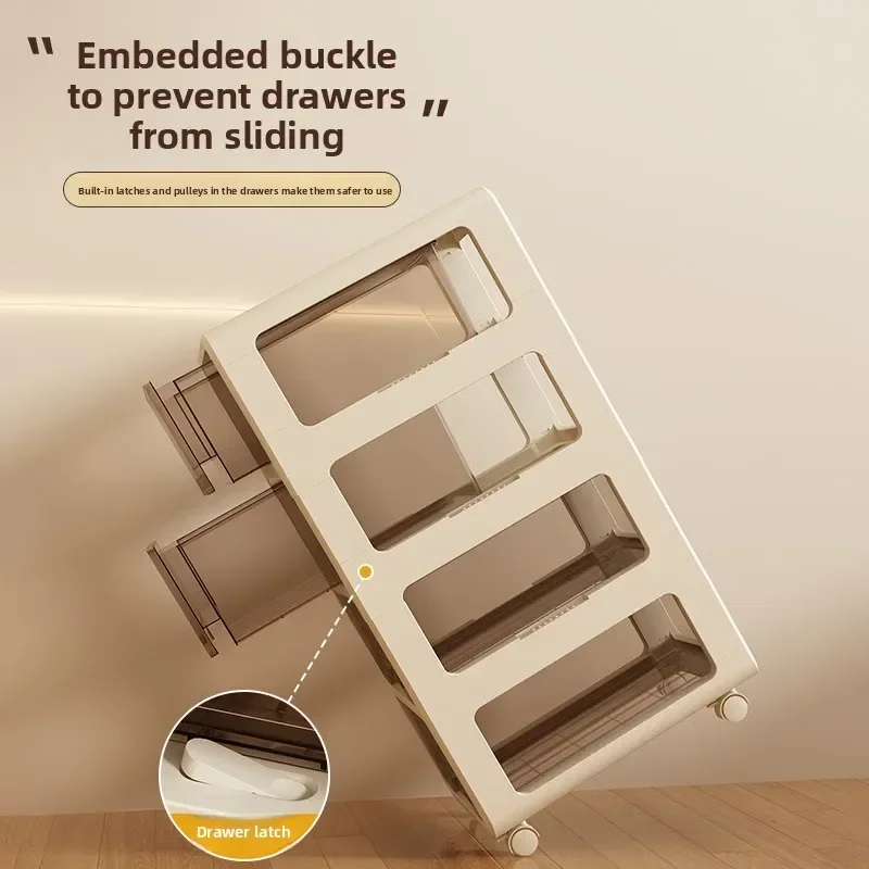 Household GoodsDrawer Type Snack Storage Cabinet Plastic Locker Multi-layer Storage Cabinet Free Installation Of Bedside Cabinet
Household GoodsDrawer Type Snack Storage Cabinet Plastic Locker Multi-layer Storage Cabinet Free Installation Of Bedside Cabinet