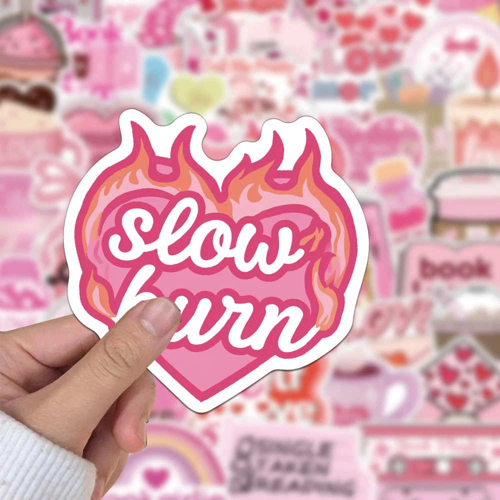 10/30/50pcs Pink Smut Bookish Reader Sticker Aesthetic Love Cute Girls Decals for Phone Laptop Scrapbook Decoration Sticker Toys
10/30/50pcs Pink Smut Bookish Reader Sticker Aesthetic Love Cute Girls Decals for Phone Laptop Scrapbook Decoration Sticker Toys