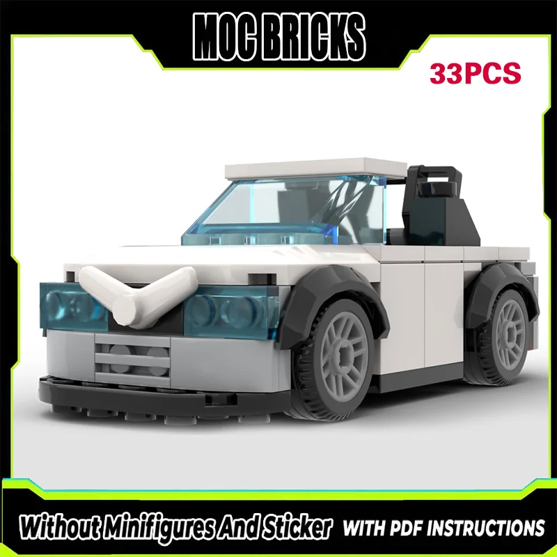 Speed Racing Car Model MOC Building Bricks Convertible Sports Car Modular Technology Gifts Holiday Assemble Children Toys Suit
Speed Racing Car Model MOC Building Bricks Convertible Sports Car Modular Technology Gifts Holiday Assemble Children Toys Suit