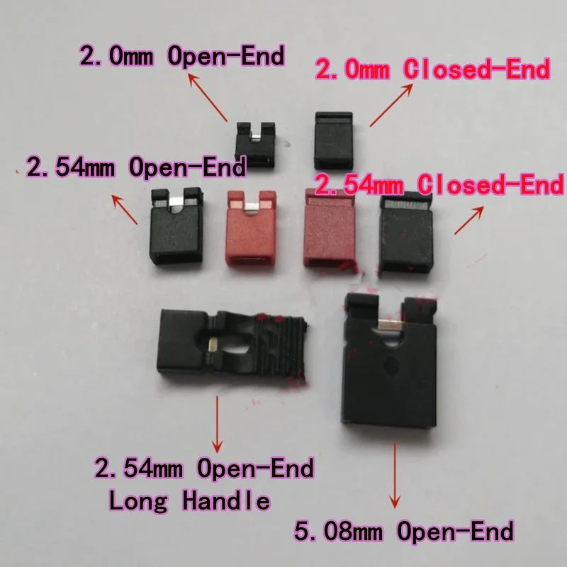 50 шт. удлиненных разъемов-гильз 2,54 мм/2,0 мм для шунтирования / блок для короткого замыкания контактов
50 шт. удлиненных разъемов-гильз 2,54 мм/2,0 мм для шунтирования / блок для короткого замыкания контактов