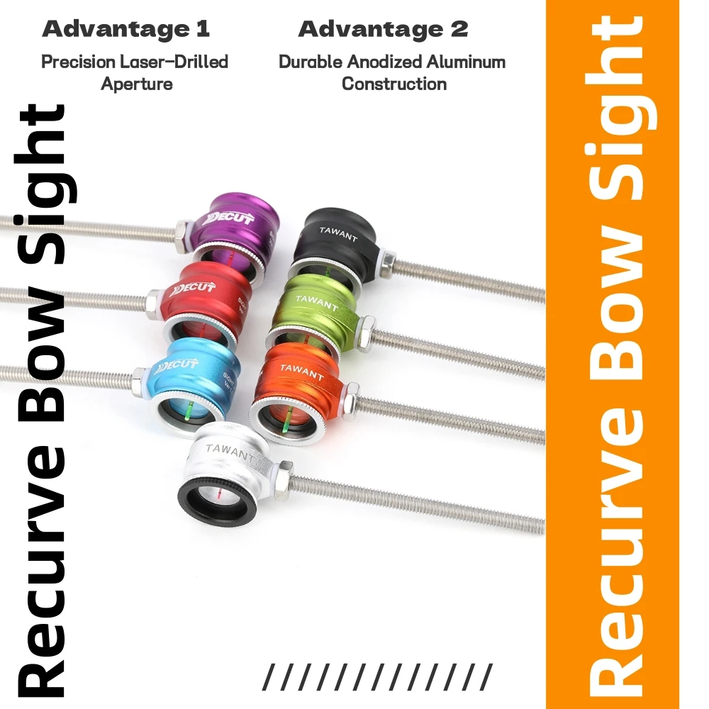 1pc Recurve Bow Sight Pin 0.5/0.75/1.0mm Optical Fiber High Transmission Lens for Archery Target Shooting Hunting Accessories
1pc Recurve Bow Sight Pin 0.5/0.75/1.0mm Optical Fiber High Transmission Lens for Archery Target Shooting Hunting Accessories