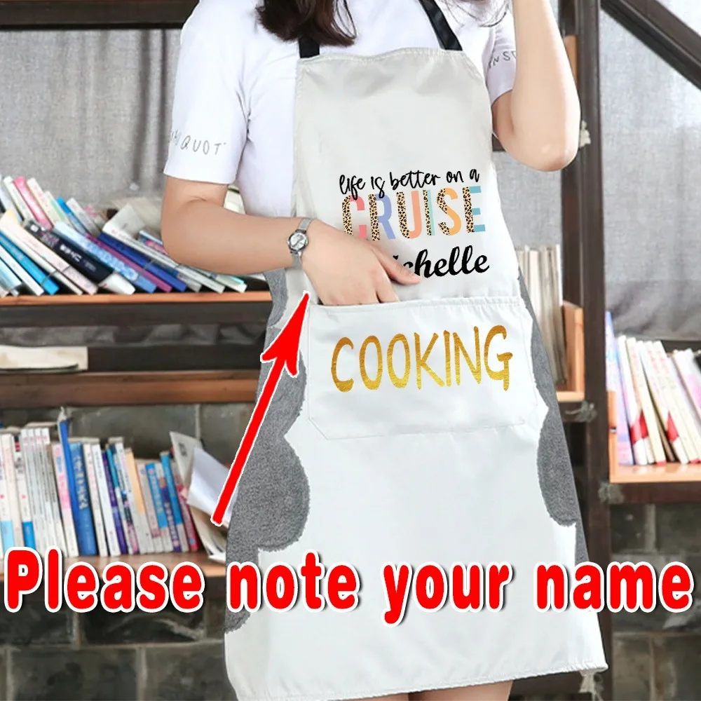 Personalized Customized Apron Unisex Oil-proof and Waterproof Fashion Coffee Overalls Apron Kitchen Accessories.
Personalized Customized Apron Unisex Oil-proof and Waterproof Fashion Coffee Overalls Apron Kitchen Accessories.
