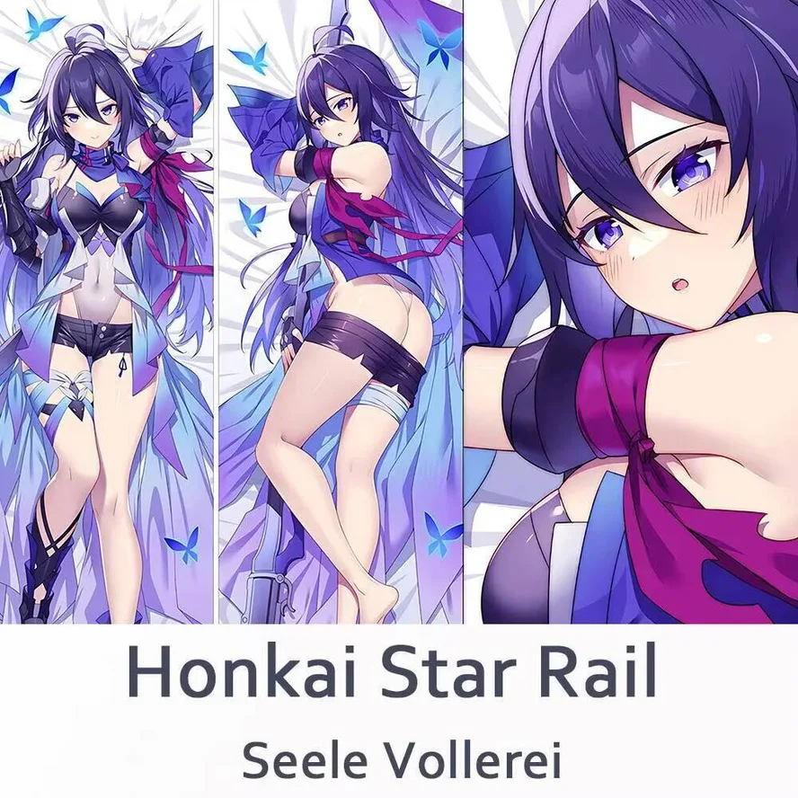 Honkai Rail Dakimakura Star Seele Vollerei аниме косплей шарнирная наволочка для тела аксессуары подарки 
Honkai Rail Dakimakura Star Seele Vollerei аниме косплей шарнирная наволочка для тела аксессуары подарки