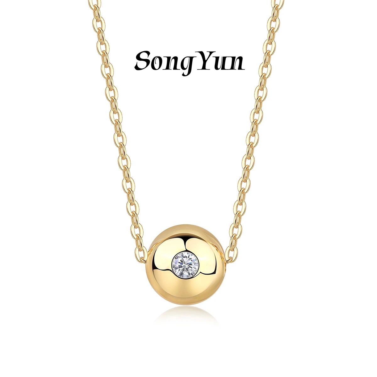 SONGYUN Brand Jewelry 925 Sterling Silver Necklace Moissanite Diamond Engagement for Women 18K Gold Plated SYT Patent Pendant
SONGYUN Brand Jewelry 925 Sterling Silver Necklace Moissanite Diamond Engagement for Women 18K Gold Plated SYT Patent Pendant