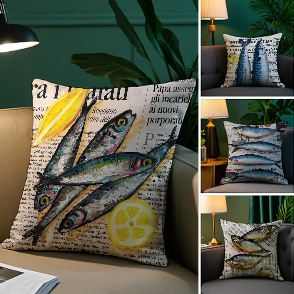 Colorful Sardine Lobster Pillow Case Plush Fabric Soft Double Sided Print Sofa Cushion Cover Throw Pillow Covers
Colorful Sardine Lobster Pillow Case Plush Fabric Soft Double Sided Print Sofa Cushion Cover Throw Pillow Covers