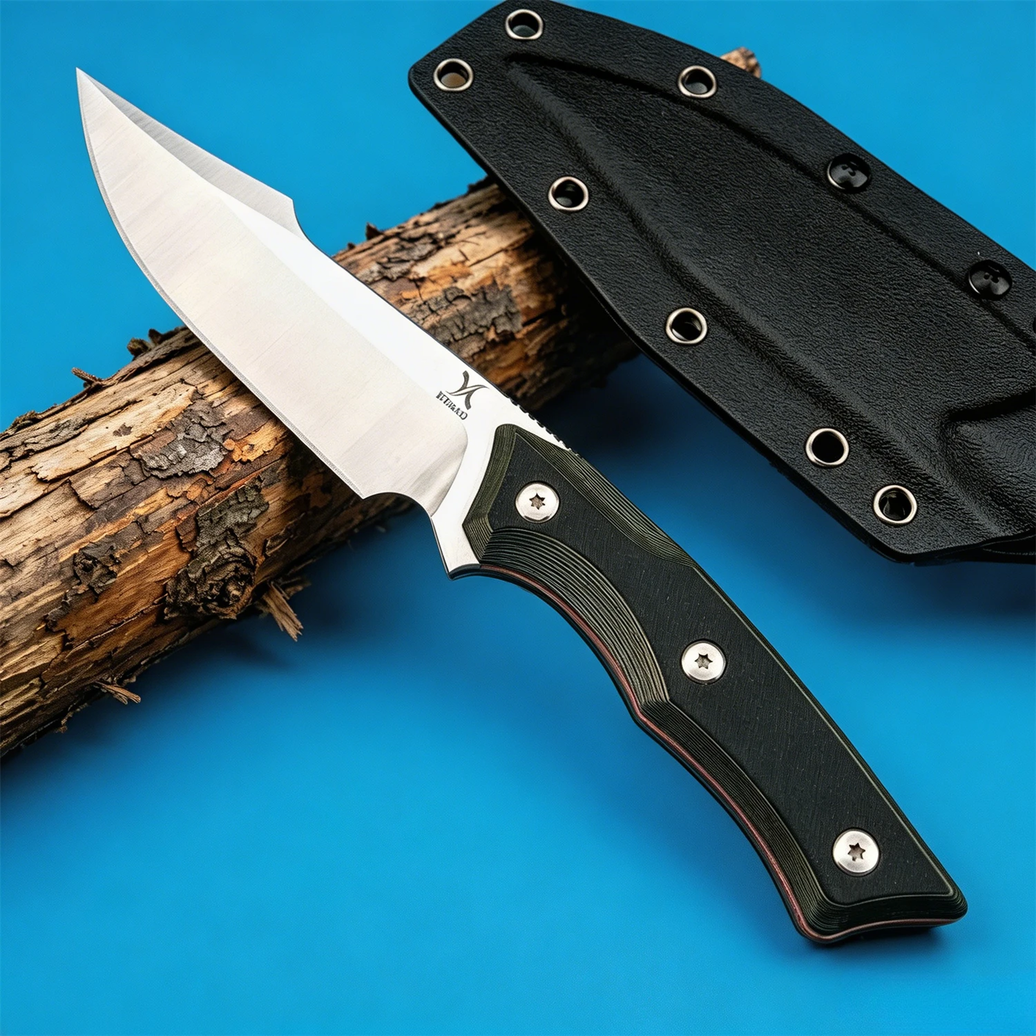 HUAAO Robust Fixed Blade Knife D2 Steel Blade Ergonomic G10 Handle Portable Sheath Essential Gear for Camping & Fishing
HUAAO Robust Fixed Blade Knife D2 Steel Blade Ergonomic G10 Handle Portable Sheath Essential Gear for Camping & Fishing