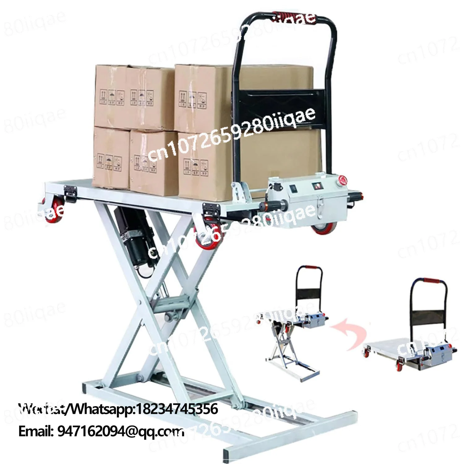 Hand Truck Hydraulic Lift Table Cart 300KG Capacity Heavy Duty Folding Hand Truck Durable Utility Cart for Moving Electric
Hand Truck Hydraulic Lift Table Cart 300KG Capacity Heavy Duty Folding Hand Truck Durable Utility Cart for Moving Electric