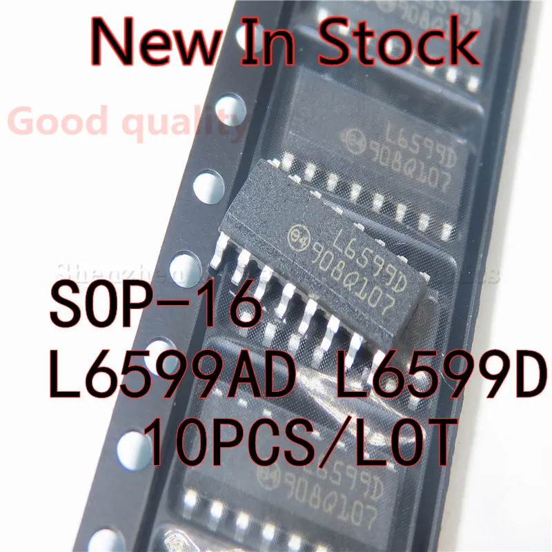 10 шт./лот L6599AD L6599D L6599DTR L6599ADTR SOP-16 SMD ЖК-чип, Новый коридор
10 шт./лот L6599AD L6599D L6599DTR L6599ADTR SOP-16 SMD ЖК-чип, Новый коридор