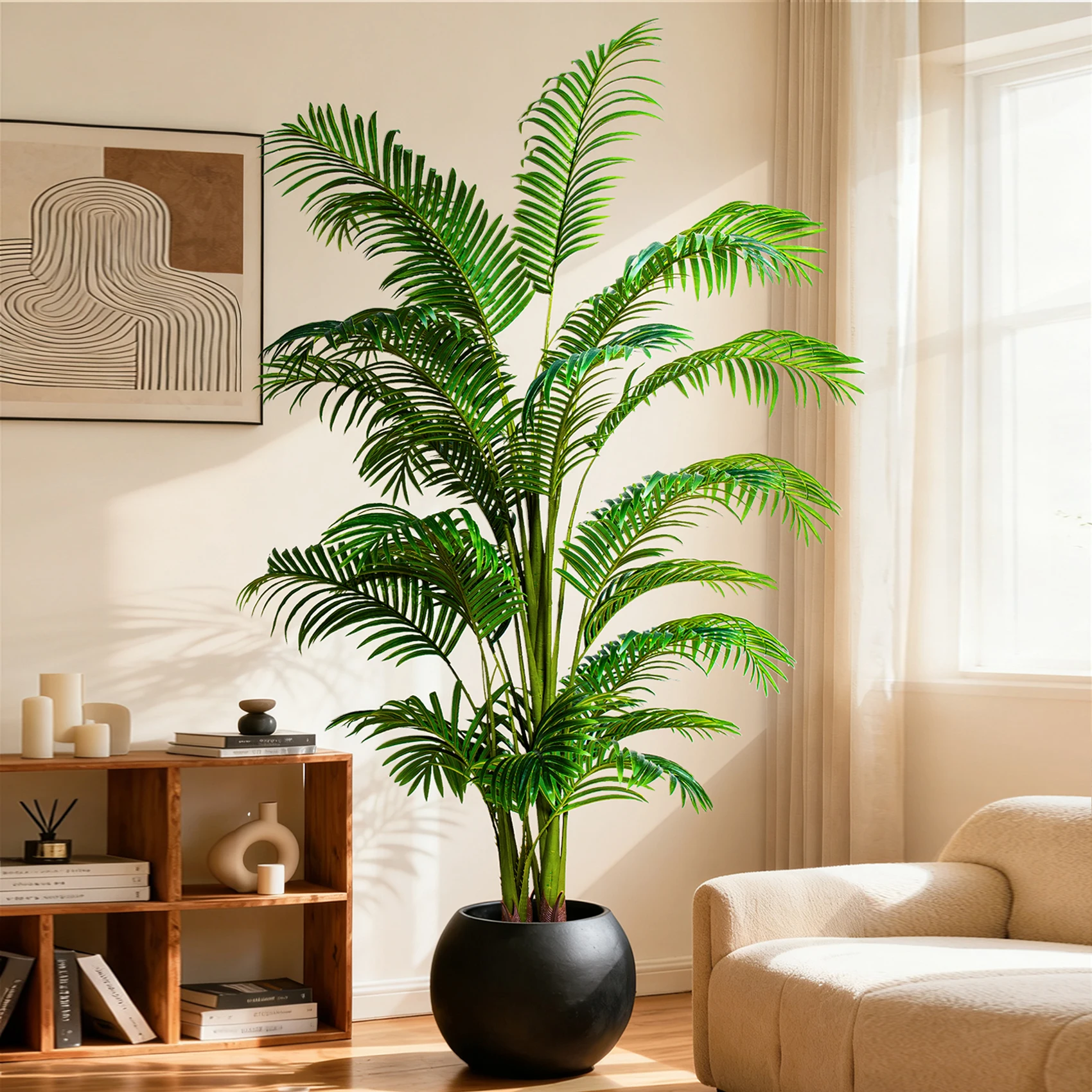 Simulated Green Plastic Trees Birthday Home Decoration with Scattered Sunflower and Realistic Leaves
Simulated Green Plastic Trees Birthday Home Decoration with Scattered Sunflower and Realistic Leaves