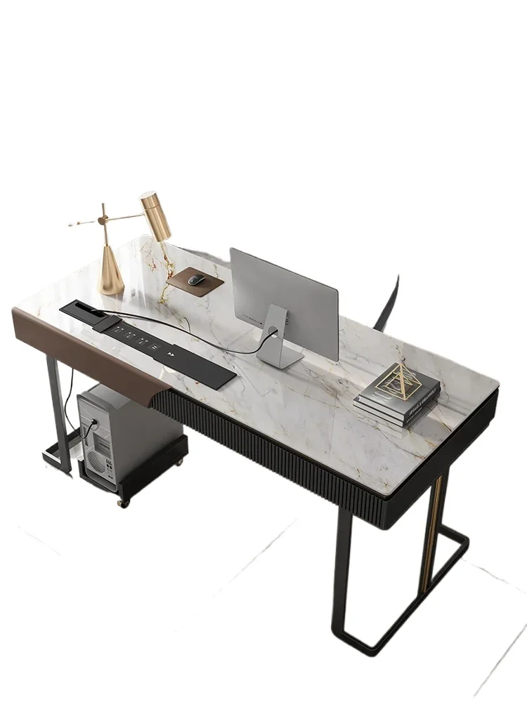 Stone Plate Desk Light Luxury Modern Study Desk Italian Minimalist Computer Desk Simple
Stone Plate Desk Light Luxury Modern Study Desk Italian Minimalist Computer Desk Simple