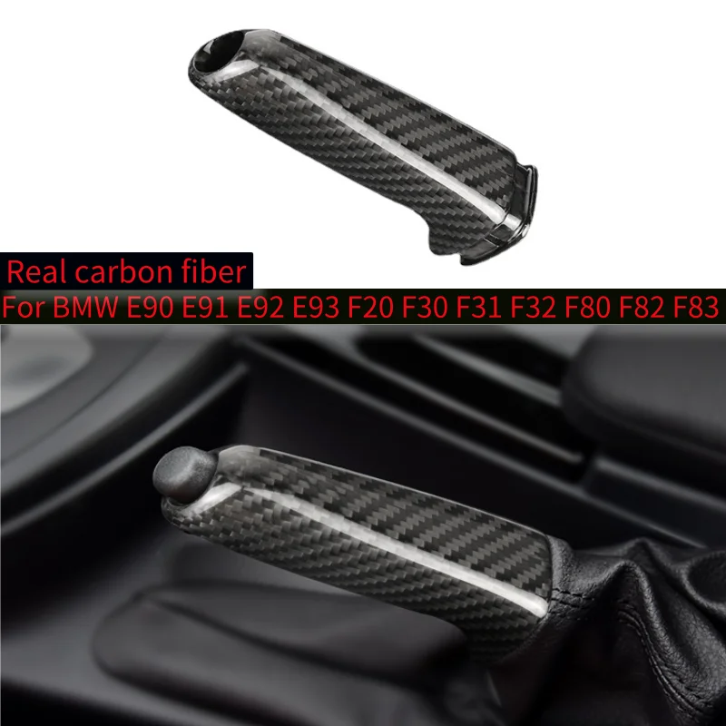For BMW 1234567 Series F80 F82 F83 F30 F31 Genuine Carbon Fiber Suede Handbrake Cover
For BMW 1234567 Series F80 F82 F83 F30 F31 Genuine Carbon Fiber Suede Handbrake Cover