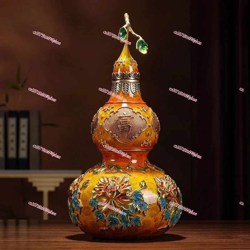 Gourd Ornaments Chinese Home Living Room Wine Cabinet Entrance Decoration New Home Housewarming Gifts
Gourd Ornaments Chinese Home Living Room Wine Cabinet Entrance Decoration New Home Housewarming Gifts