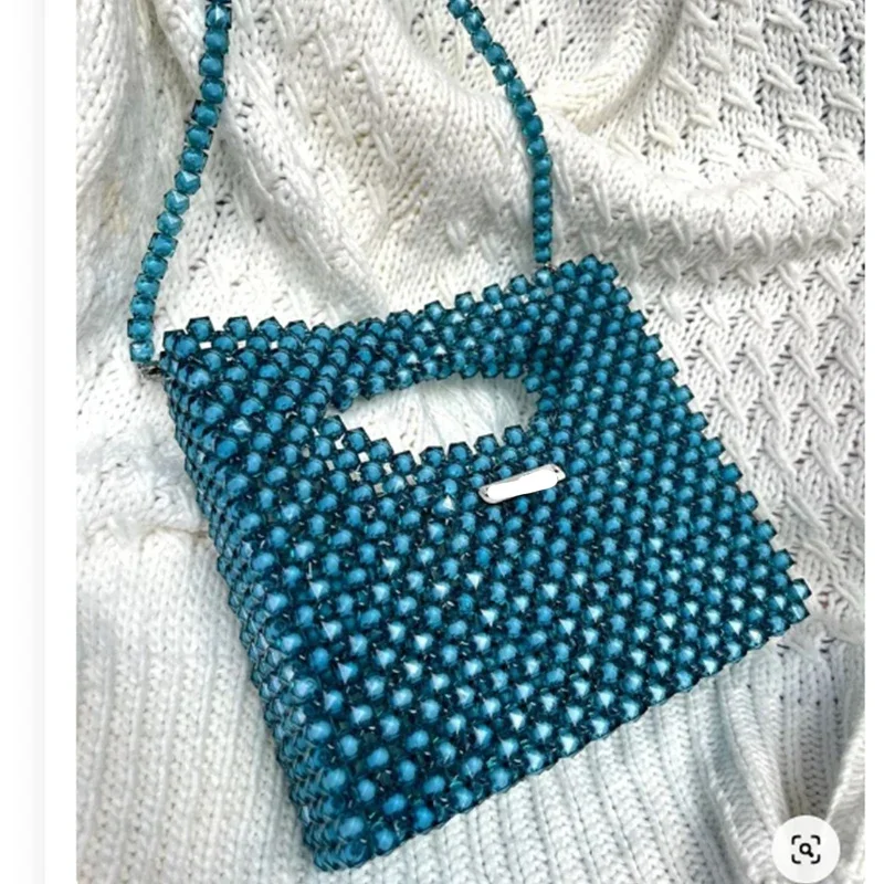New Handmade Square Bead Beaded Bag Gift Party Banquet Chain Crossbody Square Bags For Woman 2024 Custom Color Women's Handbag
New Handmade Square Bead Beaded Bag Gift Party Banquet Chain Crossbody Square Bags For Woman 2024 Custom Color Women's Handbag