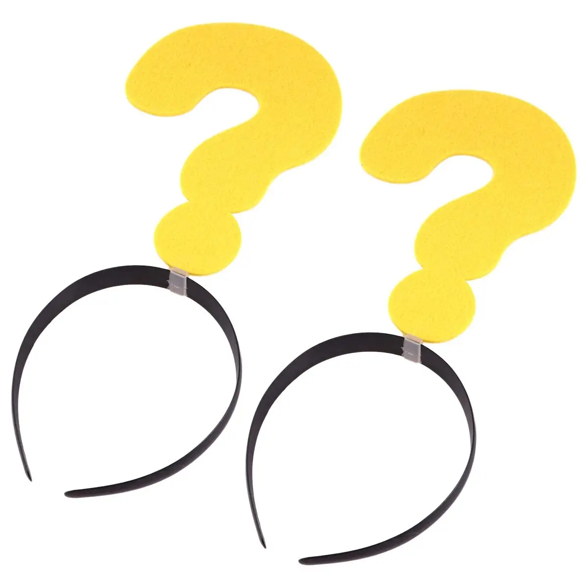2Pcs Question Mark Headband Funny Hair Accessories for Party Festival Cool Photo Props Lightweight Comfortable Wear
2Pcs Question Mark Headband Funny Hair Accessories for Party Festival Cool Photo Props Lightweight Comfortable Wear