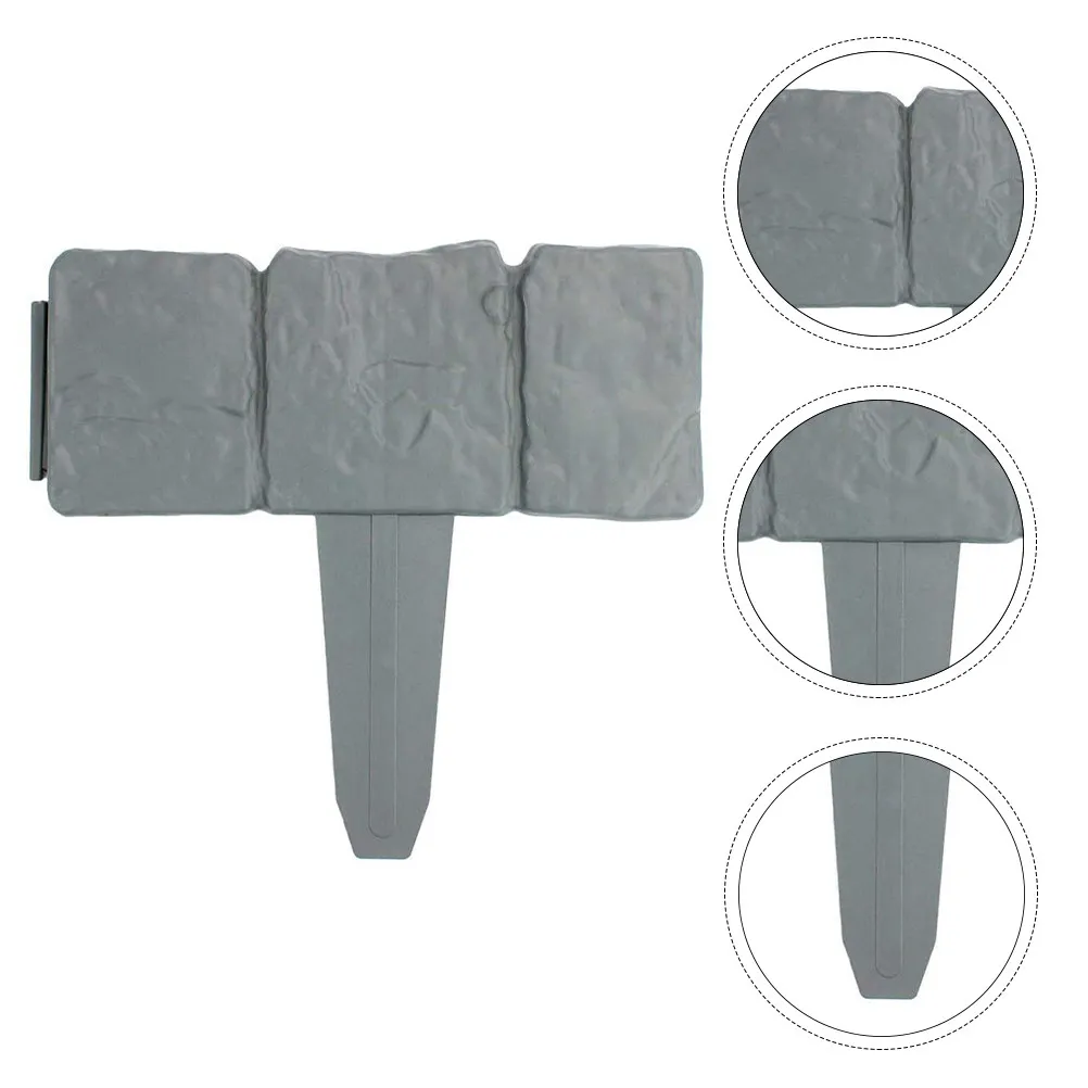20Pcs Garden Edging Fence Plastic Stone Simulation Fence Border Decorative Lawn Edging for Flowerbeds Shrubs Path Borders
20Pcs Garden Edging Fence Plastic Stone Simulation Fence Border Decorative Lawn Edging for Flowerbeds Shrubs Path Borders