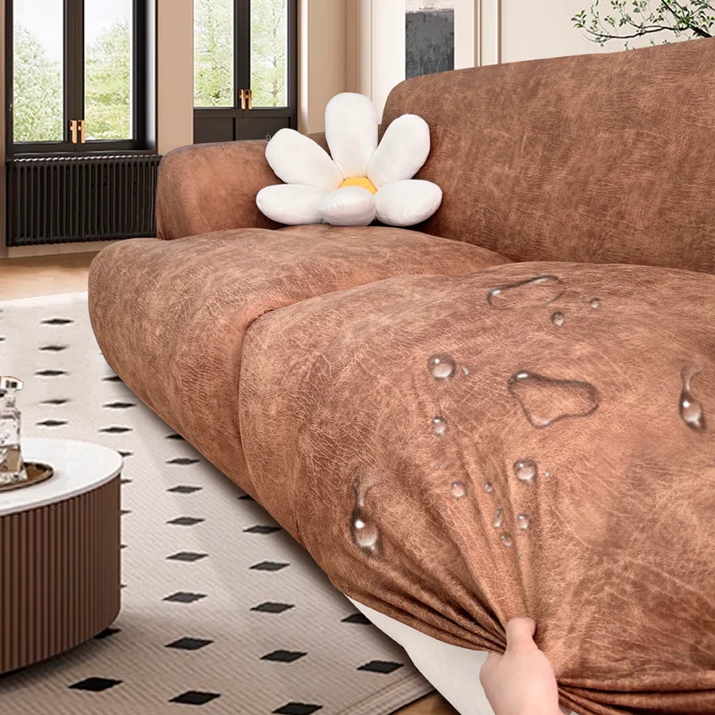 Stretch Sofa Slipcover 1-Piece Sofa Cover Furniture Protector Couch Soft with Elastic Bottom for Kids Waterproof treated fabric
Stretch Sofa Slipcover 1-Piece Sofa Cover Furniture Protector Couch Soft with Elastic Bottom for Kids Waterproof treated fabric