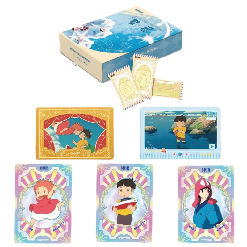 Official Genuine Miyazaki Hayao Dream Series Anime Card Peripheral Children's Holiday Gift Toy Collection Card Original Box
Official Genuine Miyazaki Hayao Dream Series Anime Card Peripheral Children's Holiday Gift Toy Collection Card Original Box