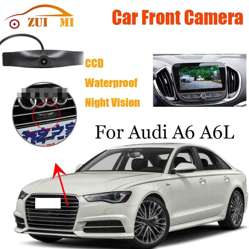 Car Front View Parking CCD Night Vision LOGO Camera Wide Angle 170° Waterproof For Audi A6 A6L 2016 High Quality Dedicated car
Car Front View Parking CCD Night Vision LOGO Camera Wide Angle 170° Waterproof For Audi A6 A6L 2016 High Quality Dedicated car