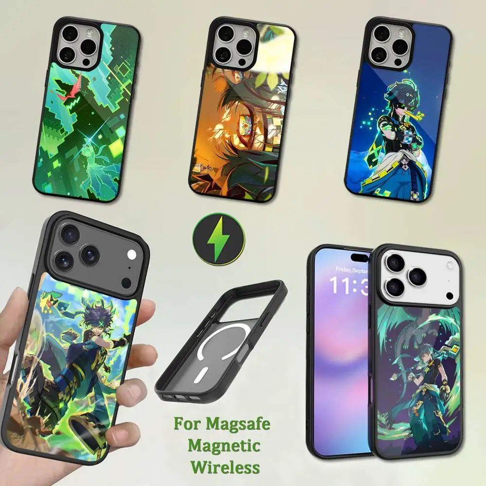 G-Genshin Impact K-Kinich Phone Case For iPhone 13,12,11,16,15,17,14,Pro,Max,Plus,Mini,Magsafe,Magnetic Wireless Charging
G-Genshin Impact K-Kinich Phone Case For iPhone 13,12,11,16,15,17,14,Pro,Max,Plus,Mini,Magsafe,Magnetic Wireless Charging