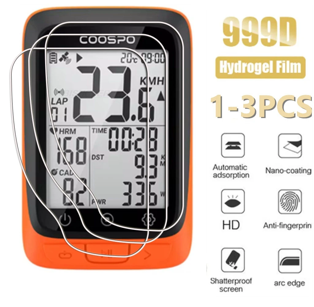 1-3 Pcs For Coospo BC107 CS600 Bike Computer GPS Wireless Bicycle Hydrogel Film Full Protective Screen Protector FiLm
1-3 Pcs For Coospo BC107 CS600 Bike Computer GPS Wireless Bicycle Hydrogel Film Full Protective Screen Protector FiLm