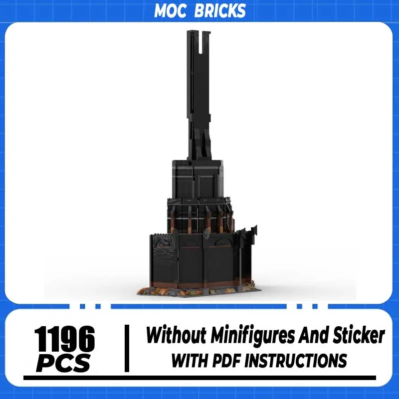 Rings Movie Model Moc Building Blocks The Dark Tower Model Technology Bricks Construstion Holiday DIY Assembly Toys Gifts
Rings Movie Model Moc Building Blocks The Dark Tower Model Technology Bricks Construstion Holiday DIY Assembly Toys Gifts