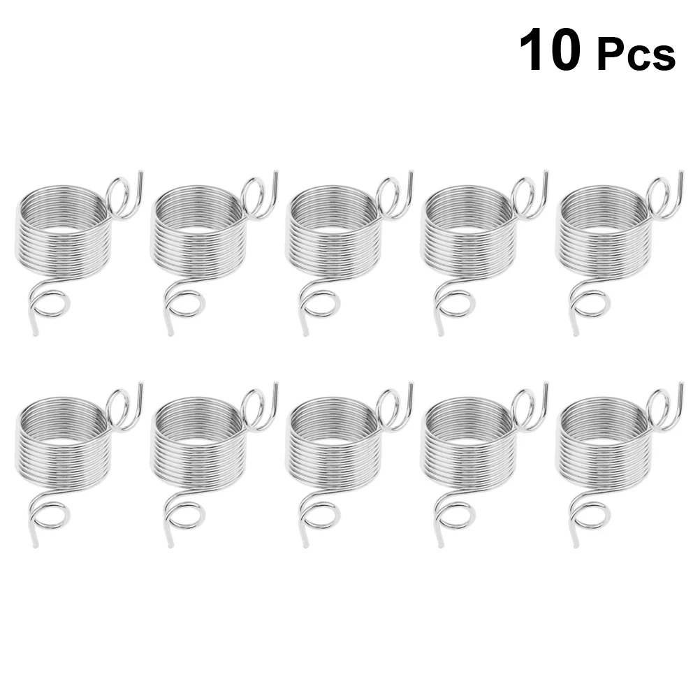 10 Pcs Norwegian Knitting Thimble Metal Yarn Guide Ring Accessories Coil Silver Wool Weaving Tool
10 Pcs Norwegian Knitting Thimble Metal Yarn Guide Ring Accessories Coil Silver Wool Weaving Tool