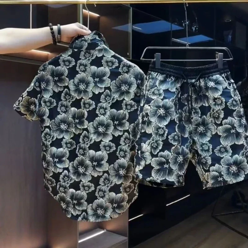 Print Shirts Shorts Suits for Men Graphic Luxury New in Tops & Tees Aesthetic Slim Fit Two Piece Set Korean Style 2025 Man Sets
Print Shirts Shorts Suits for Men Graphic Luxury New in Tops & Tees Aesthetic Slim Fit Two Piece Set Korean Style 2025 Man Sets