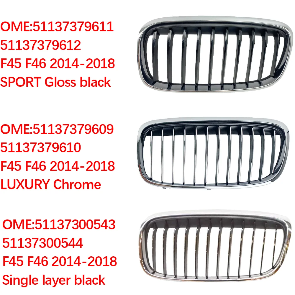 1 шт. для BMW 2 серии F45 Active Tourer F46 2014 2015 2016 2017 2018 216i 218i двойная решетка почек хромированный черный гоночный гриль
1 шт. для BMW 2 серии F45 Active Tourer F46 2014 2015 2016 2017 2018 216i 218i двойная решетка почек хромированный черный гоночный гриль