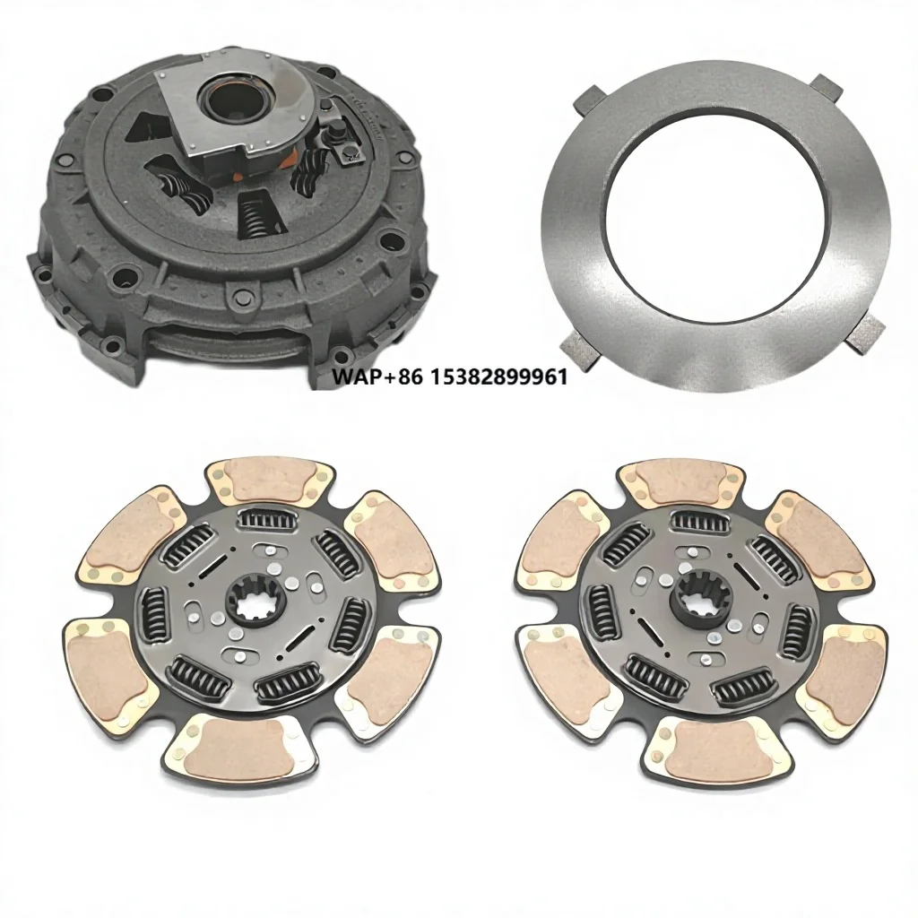 High Quality New Clutch Disc and Cover 387mm Diameter Clutch Kits 108391-93
High Quality New Clutch Disc and Cover 387mm Diameter Clutch Kits 108391-93