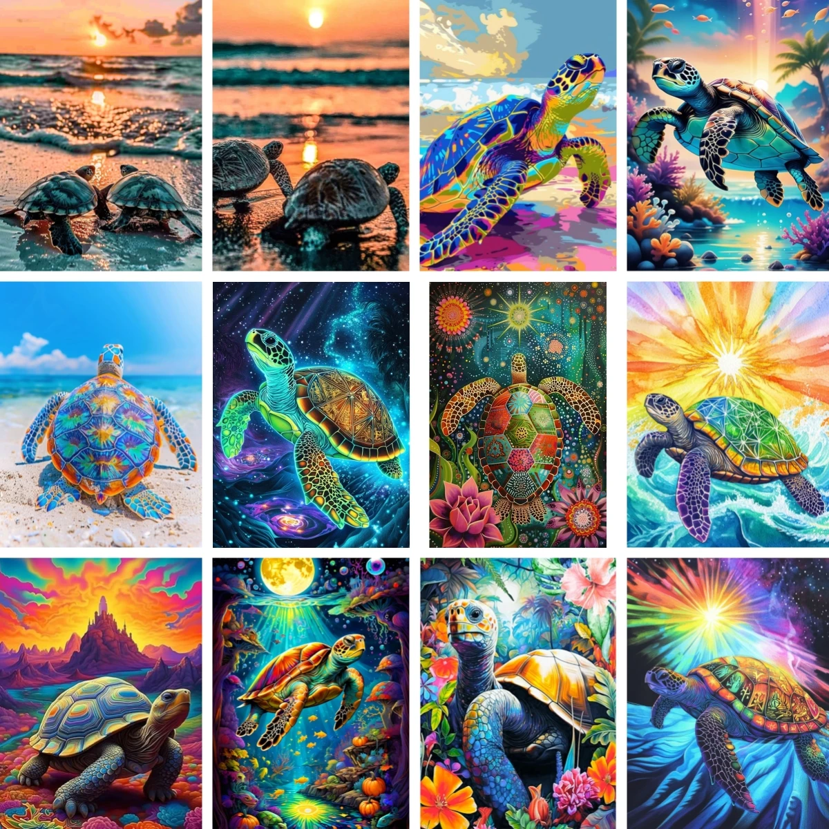 Набор для алмазной мозаики DIY: Вышивка крестом с цветным черепахом, полная алмазная вышивка, картина с изображением дикой природы, декор для стен комнаты
Набор для алмазной мозаики DIY: Вышивка крестом с цветным черепахом, полная алмазная вышивка, картина с изображением дикой природы, декор для стен комнаты